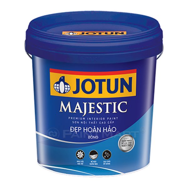 Sơn nội thất Jotun Majestic đẹp hoàn hảo bóng